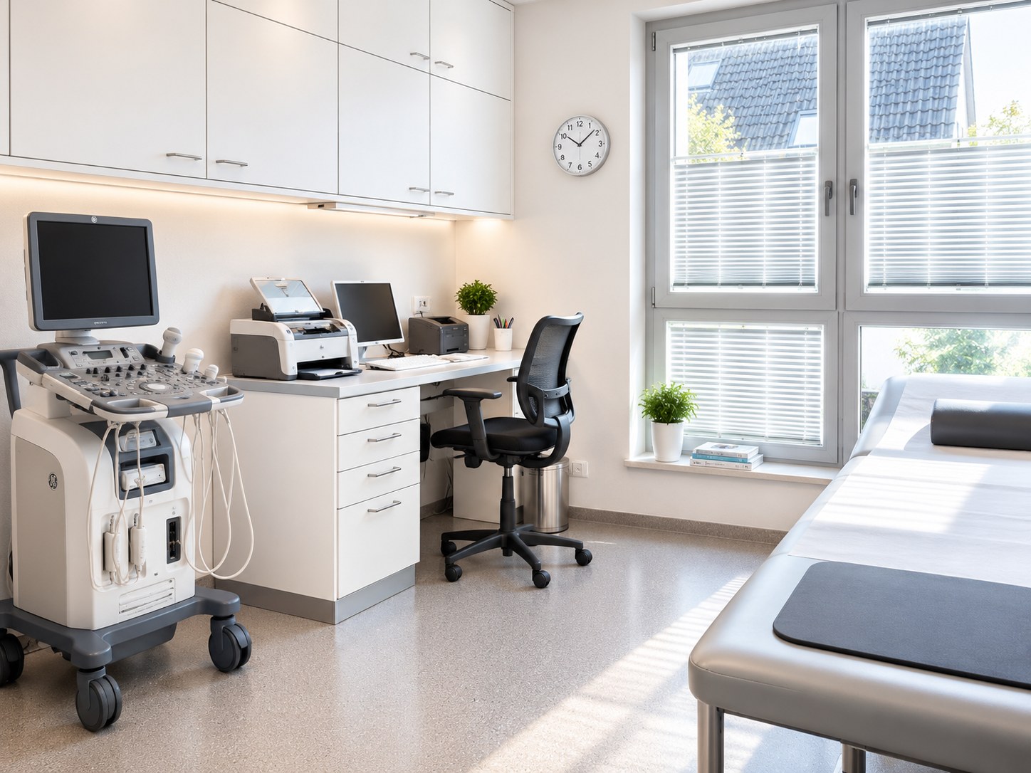 Sprechzimmer einer unserer Hausarztpraxen
